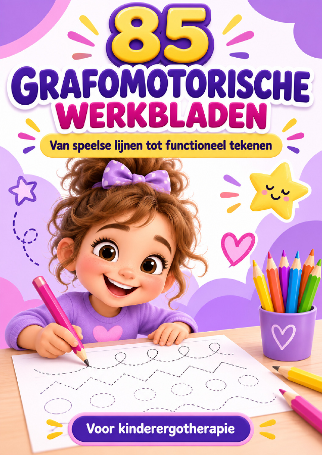 Omslag: 85 grafomotorische werkbladen